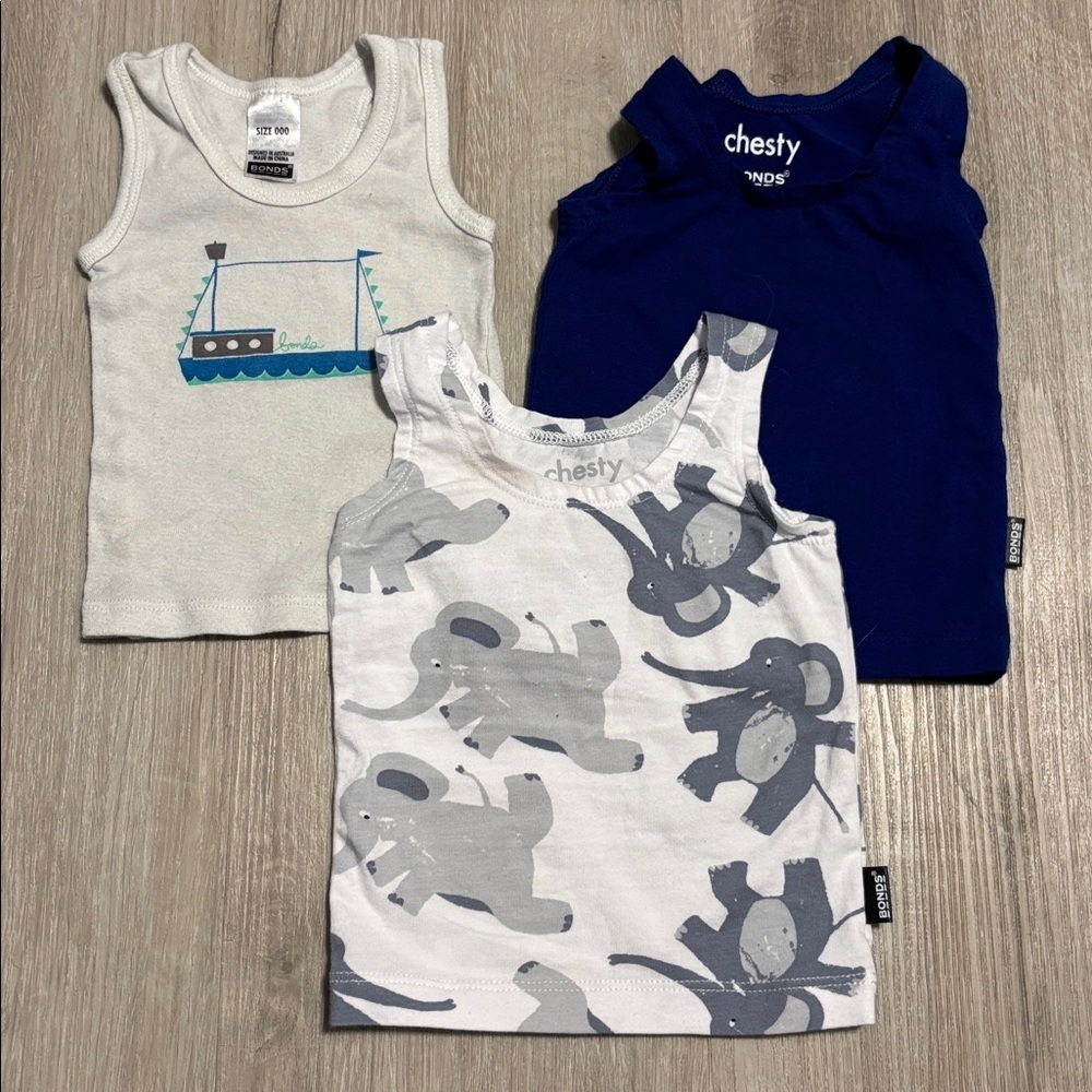 Bonds‎ Chesty Baby Tank Tops Set